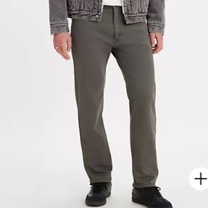 Nwot men's Levi's regular fit straight stretch pants jeans size 38x32